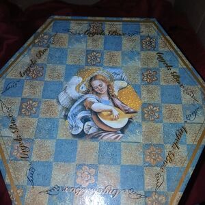 Angel Themed Holiday Ornament Box